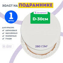 Без бренда «Холст Две картинки круглый 30 см на подрамнике» в Севастополе в интернет-магазине  Без бренда «Холст Две картинки круглый 30 см на подрамнике» в Севастополе