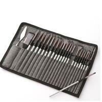 Без бренда «Коробка 50 шт.: Набор кистей для рисования в чехле, премиум набор (23 нейлоновых кисти, 1 мастихин)» в Севастополе в интернет-магазине Без бренда «Коробка 50 шт.: Набор кистей для рисования в чехле, премиум набор (23 нейлоновых кисти, 1 мастихин)» в Севастополе