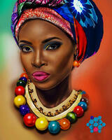 Без бренда «Портрет яркой женщины» в Севастополе в интернет-магазине  Без бренда «Портрет яркой женщины» в Севастополе