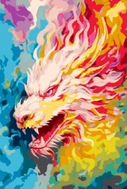 Без бренда «Разноцветный огненный дракон» в Севастополе в интернет-магазине  Без бренда «Разноцветный огненный дракон» в Севастополе