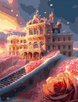 Без бренда «Сказочный дворец в окружении роз» в Севастополе в интернет-магазине Без бренда «Сказочный дворец в окружении роз» в Севастополе