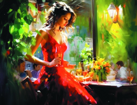 Без бренда «Милая девушка с бокалом шампанского» в Севастополе в интернет-магазине  Без бренда «Милая девушка с бокалом шампанского» в Севастополе