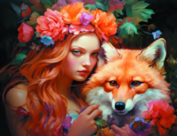 Без бренда «Рыжая девушка и рыжая лисица» в Севастополе в интернет-магазине  Без бренда «Рыжая девушка и рыжая лисица» в Севастополе