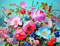 Без бренда «Пионы и другие цветы» в Севастополе в интернет-магазине  Без бренда «Пионы и другие цветы» в Севастополе