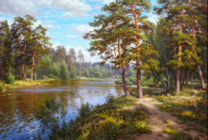 Без бренда «Хвойный лес и река» в Севастополе в интернет-магазине  Без бренда «Хвойный лес и река» в Севастополе