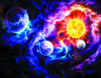 Без бренда «Солнце и планеты среди туч» в Севастополе