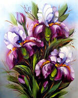 Без бренда «Темно-фиолетовые ирисы» в Севастополе в интернет-магазине Без бренда «Темно-фиолетовые ирисы» в Севастополе